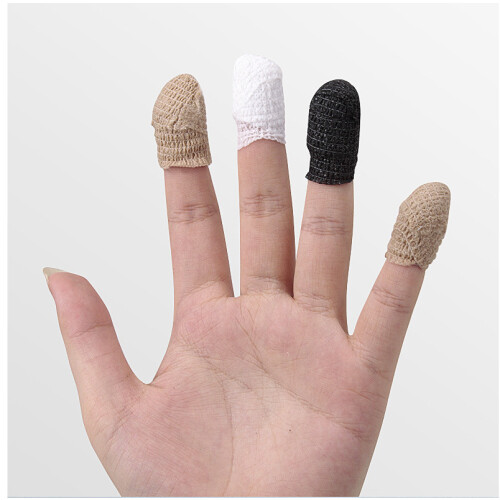 Fingerskydd för gitarr, smärtlindrande fingerskydd för gitarrister Beige 2,5 cm 2