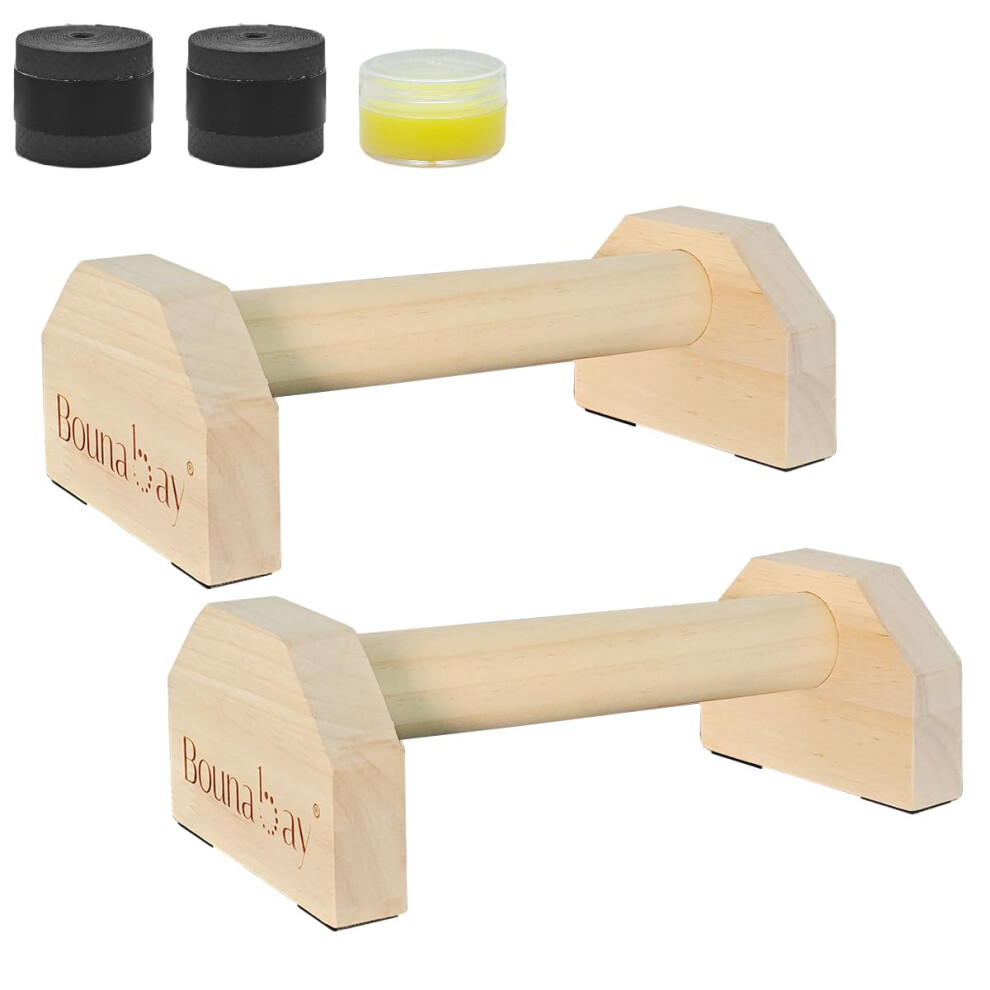 Photos - Pull-Up Bar / Parallel Bar Parallettes Bars, Push Up Stands for Handstands, Planche Dips, Calisthenics, Strength Training Parallel Bars