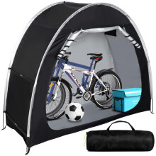 Bike Cover Storage Heavy Duty Storage Tent Outdoor Portable Bicycle Tent PU4000 Waterproof Cloth Durable 210D Oxford Fabric,Protect Against Wind, Rai