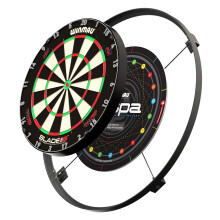 WINMAU Wispa Dartboard System – Professional Sound Reduction System for Darts | Quiet Board Setup | Premium Accessories | Fits All Dartboards and Da