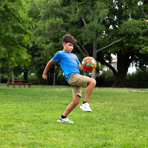 Pro Striker Soft Touch Football, Size 5 Training Ball for Beach, Park 1