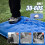 NAPASA Camping Mat, 14CM Ultralight Inflatable Sleeping Pad with 4