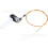 (Silver) Off-Road ATV 50-250CC Motorcycle Twist Throttle Kit with Visible Seat & Pull Cable 4