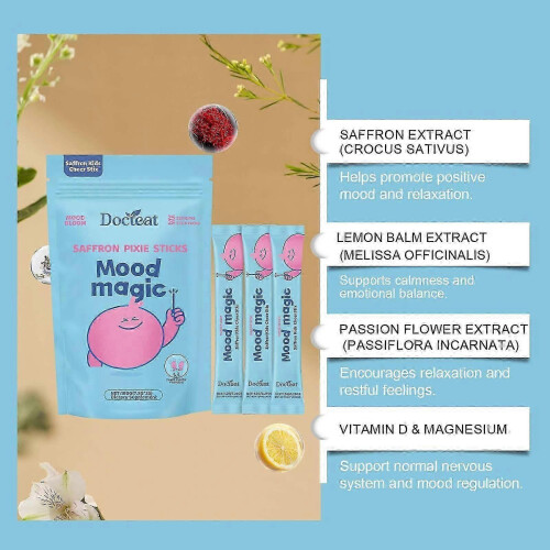 Saffron pixie sticks mood magic nutritional tea, Nutrition Drinks & Shakes 2