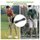 MIKOSI Golf Swing Trainer, Golf Grip Trainer and Retractable 4