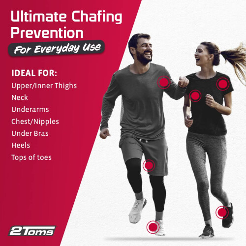 2Toms SportShield Xtra - Liquid Roll-On Chafing Protection - 1.5 oz 2