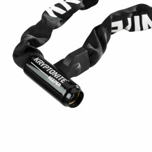 Kryptonite Keeper 785 Bike Chain Lock, 2.8 Feet Long Heavy Duty Anti-Theft Bicycle Chain Lock with Keys for Bike, Motorcycle, Scooter, Bicycle, Door,