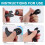 Xelmorant Golf Shoe Spikes — 20 PCS Black Durable TPU Replacement 5