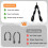 MANUEKLEAR Tricep Rope Cable Attachment Handles, Greater Range of Motion, Tricep Pull Down Rope for Push Downs, Crunches, Facepulls for Professional 6