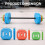 FK Sports Adjustable Barbell Weights Set, 30kg Complete Studio Pump 6
