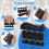 5PCS Grip Strength Trainer Kit with Adjustable Hand and Forearm 5