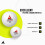 JOOLA Table Tennis/Ping Pong balls,Tournament,40+mm,24pcs,White 5
