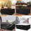Dokon 7ft Pool Table Cover with Air Vents, Waterproof Windproof 3