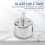 4pcs 40mm Diamond Tipped Tile Ceramic Glass Hole Saw Drill Bit 4