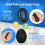 5PCS Grip Strength Trainer Kit with Adjustable Hand and Forearm 6