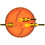 (Orange) Set di 3 pezzi con piatto diviso e posate a tema bulldozer per bambini – Stoviglie per bambini 3