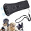 (Yellow) Handheld Dual-Head Ultrasonic Dog Repeller with LED Flashlight, Portable Barking Training Device 2