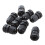 40 PCS PG7 Black Plastic Waterproof Cable Gland Connector 3-6.5mm 2