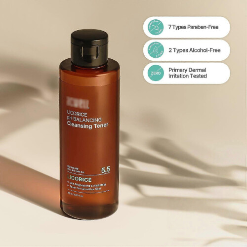 Licorice pH Balancing Korean Toner for Cleansing 150ml 1