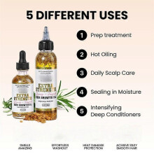 Extra Strength Rosemary Fenugreek Herbal Hair Oil 120ml