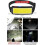 COB LED Headlamp, Powerful USB Rechargeable Head Torch, Waterproof Headlight 2000 Lumens 1pcs, Helmet Work Light, for Camping, Maintenance & Construct 3