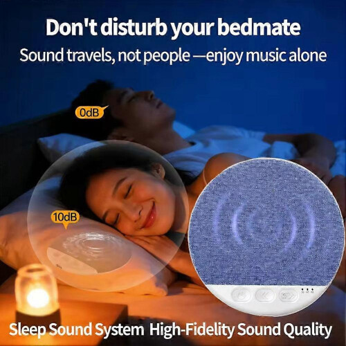 Bedroom Pillow Speaker Under Pillow Sound Machine with White Noise 2