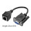 Einfach zu verwendendes DB9-zu-RJ45-Adapterkabel.-männlich 5