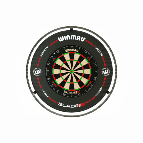 winmau Winmau Plasma Dartboard Light in Black – Ultimate Surround Dart Board 1