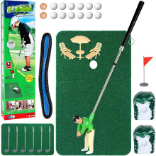 Indoor Golf Funny Golfer Training Set, Golfing Man Golf Training, For Men Gift