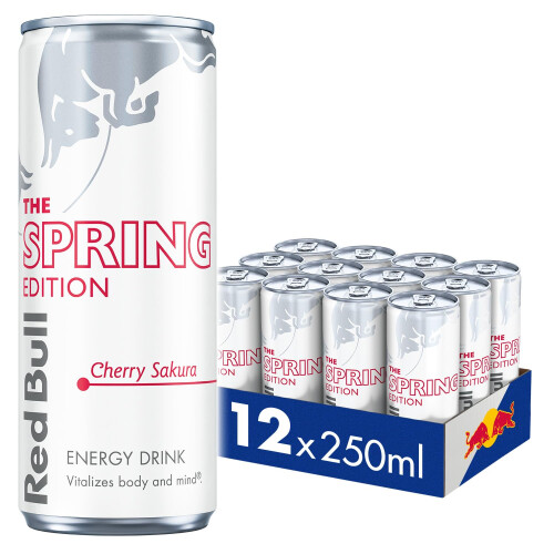 Red Bull Red Bull Cherry Sakura Spring Edition 250ml, 12 cans