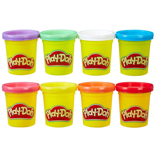 Play-Doh Play-Doh - RAINBOW PACK - 8 VA 1