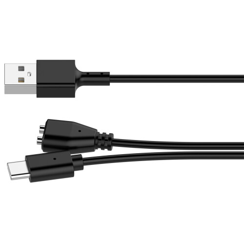 UgBow Pet Dog Training Collar Charging Cable Black 1