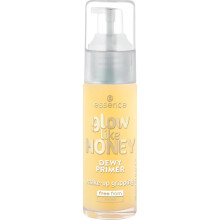 essence | Glow Like Honey Dewy Primer | Radiant, Dewy Glow | Silky Gel Texture | Grip for Long-Lasting Makeup | Vegan & Cruelty Free