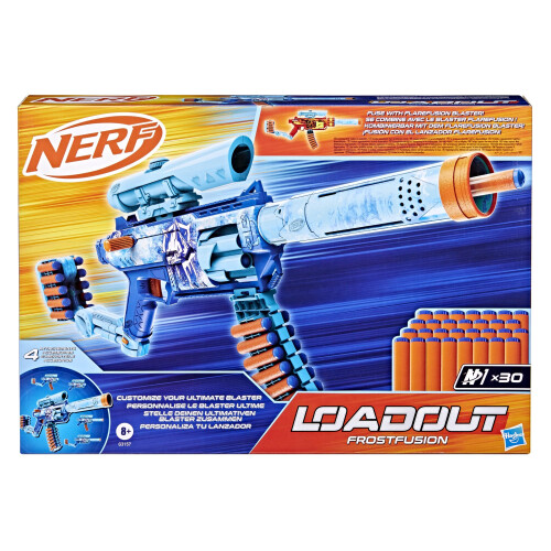 Nerf Nerf Loadout FrostFusion Blaster and 30 N1 Darts 1