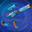 Nerf Nerf Loadout FrostFusion Blaster and 30 N1 Darts 3