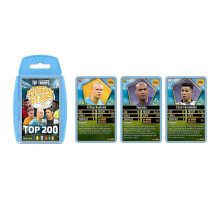 Top Trumps World Football Stars Top 200 Card Game Pack 3, Play with Haaland, Benzema, Otamendi and Navas, educational gift for ages 6 plus