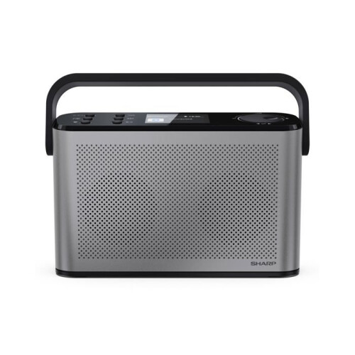 Sharp SHARP Osaka DR-P540 Bærbar Radio Grå-Sort 1