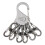 Nite Ize Nite Ize - S-Biner KeyRack Locker Steel, N/A 2