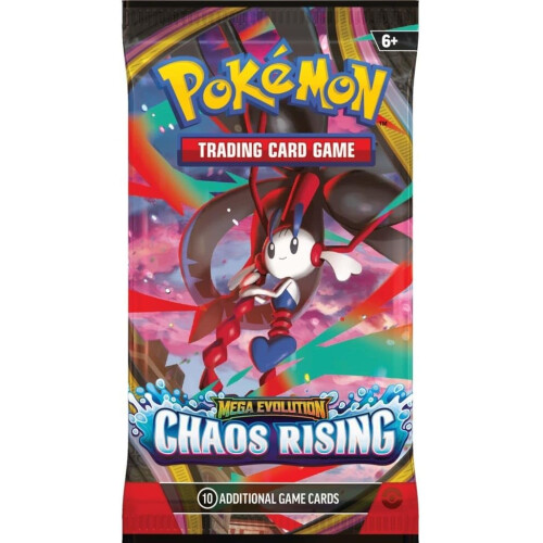 Pokémon Pokémon TCG: Mega Evolution - Chaos Rising 1 x Booster Pack, Trading Card Game 1