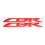 2PCS Honda CBR Decoration Stickers 5
