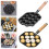 14Holes Non Stick Takoyaki Maker Octopus  Maker Octopus Baking Machine Home Cooking Baking Forms Mold Tray Kitchen,B 7