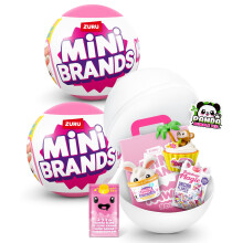 Mini Brands Kawaii Capsule 2 Pack by ZURU Surprise Collectable Minis in Blind Packaging, Japanese-Themed Miniature Toys, Great Gifts for Girls and Ki