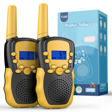 Kearui Walkie Talkies Long Range 8 Channels, Walkie Talkie for Kids with VOX Function, LED Flashlight, Toys for 3-12 Years Old Boys & Girls, Outside
