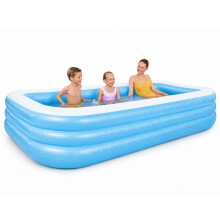 Bestway Family Paddling Pool Inflatable Kids Swimming Pool, Outdoor Garden Pool, Large Deep - (3.5m)