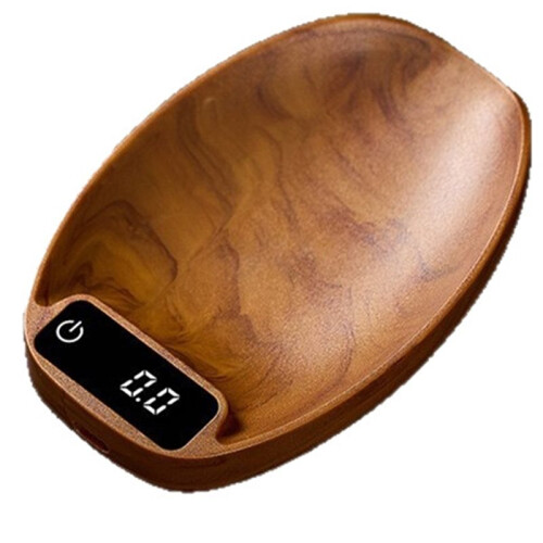 Electronic Tea Scale 0.1g/200g Touch Screen Coffee Scale USB Rechargeable Life Digital Kitchen Scale Timer