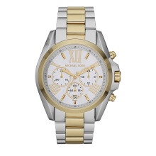 Michael Kors MK5627 Bradshaw Silver Dial Two Tone Ladies Watch