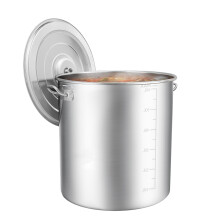 stainless steel soup pot 70L large-capacity bucket