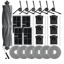 25 Pack X40 Ultra Accessories Kit for X40 Ultra/L40 Ultra Gen 2/MOVA P10/P50 Pro Ultra Replacement Parts