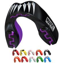 Marvel Black Panther Sports Mouthguard Dual Layer Premium Protection Junior Gum Shield with Case for Boxing, MMA, Rugby, Martial Arts, Judo and All C