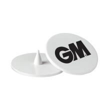 Gunn & Moore GM Cricket | Bowler Marker Discs | White & Black